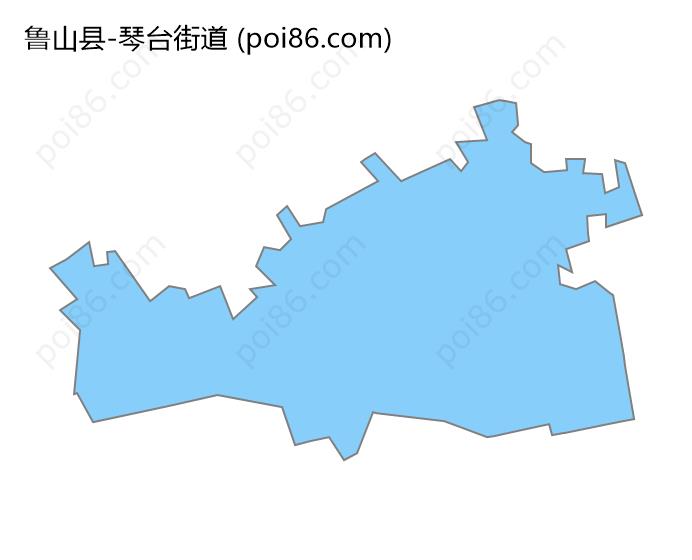 高德琴台街道poi数据-高德鲁山县poi数据-平顶山市poi数据-高德河南省