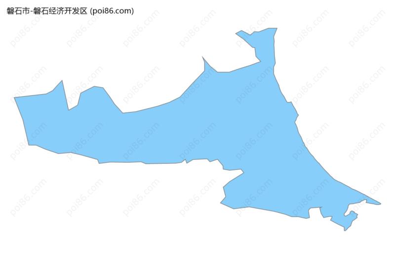 磐石经济开发区边界地图