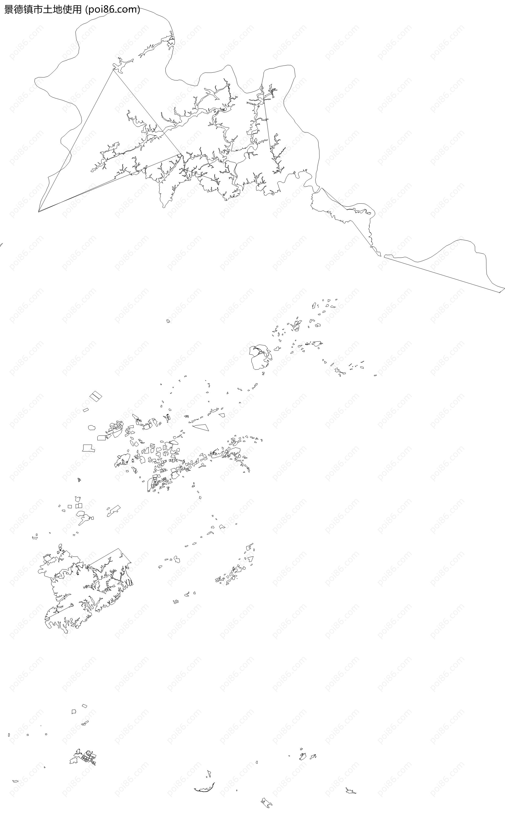 景德镇市土地使用地图