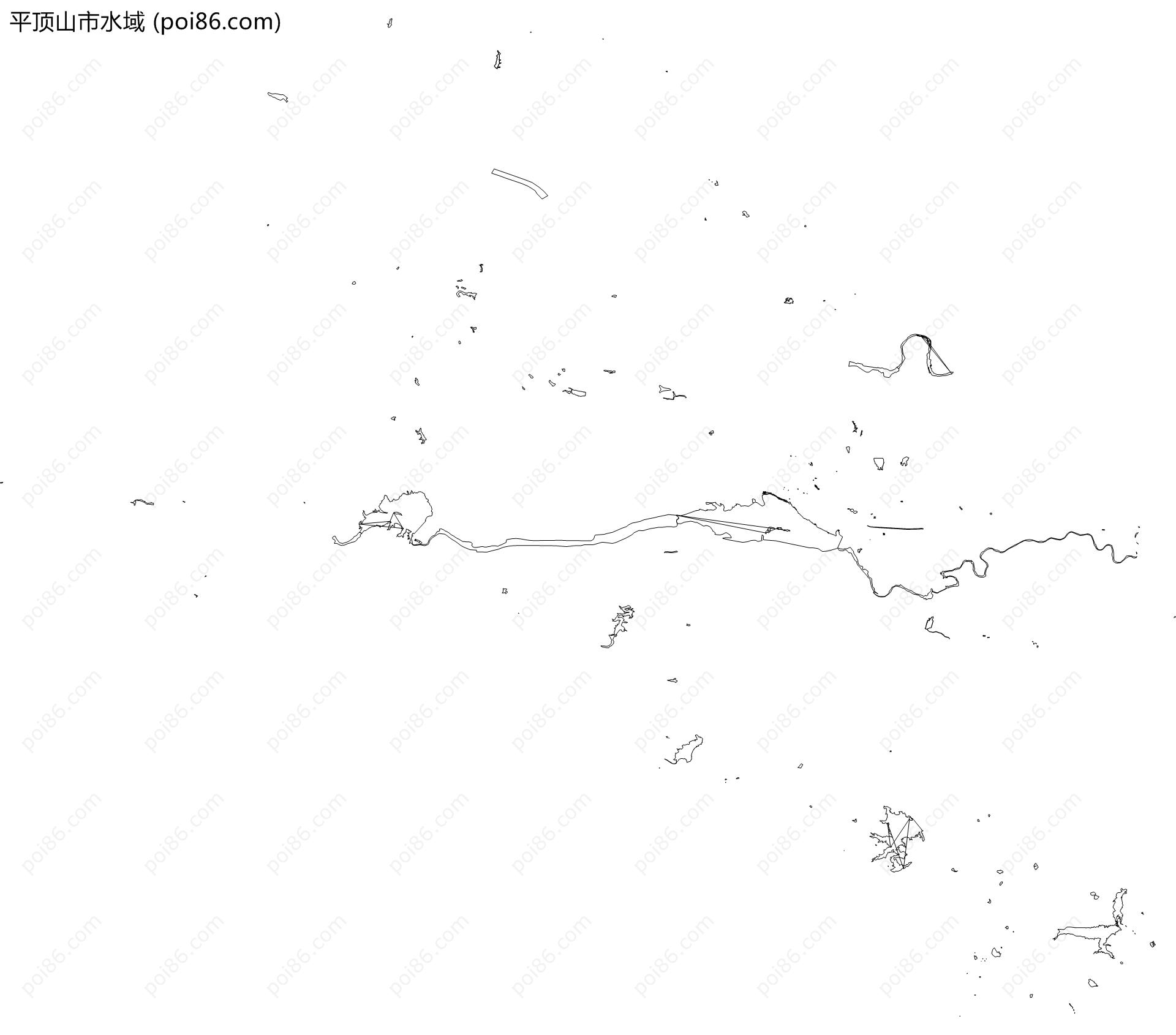 平顶山市水域地图