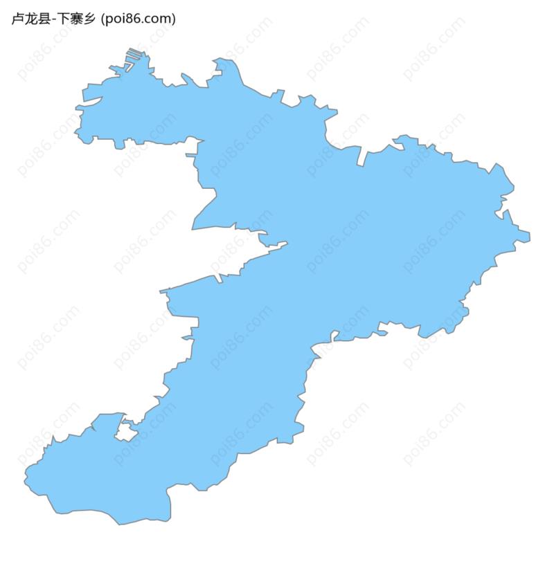 下寨乡边界地图