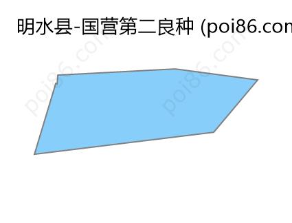 国营第二良种边界地图