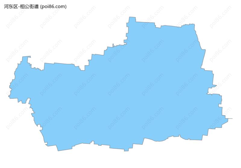 相公街道边界地图
