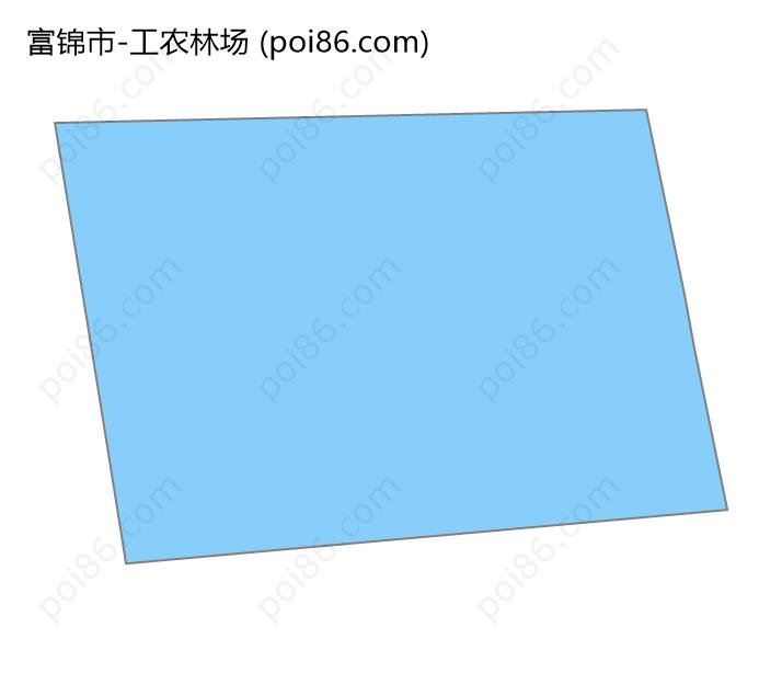 工农林场边界地图