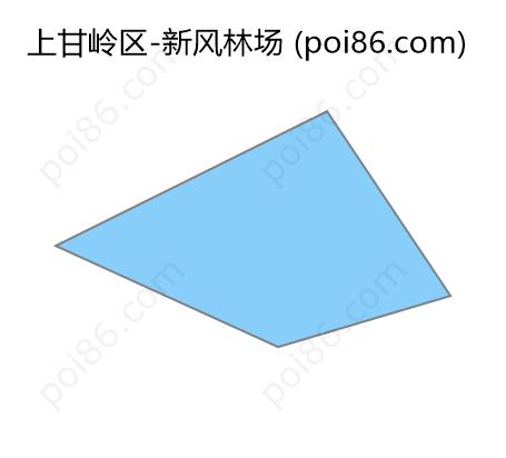 新风林场边界地图