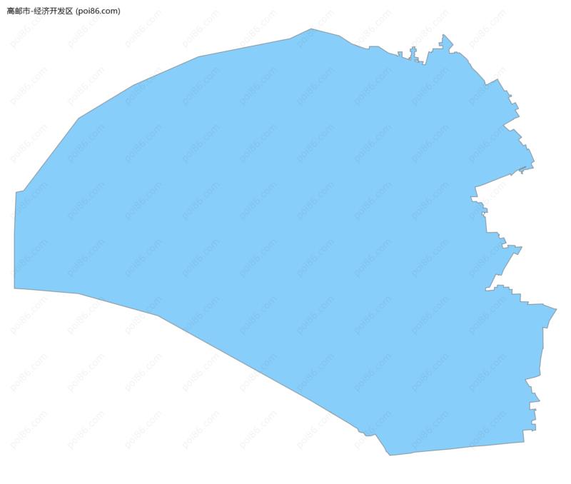 经济开发区边界地图