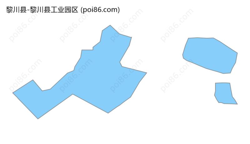 黎川县工业园区边界地图