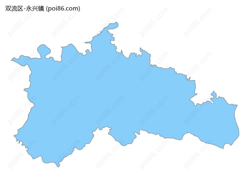 永兴镇边界地图
