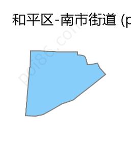 南市街道边界地图