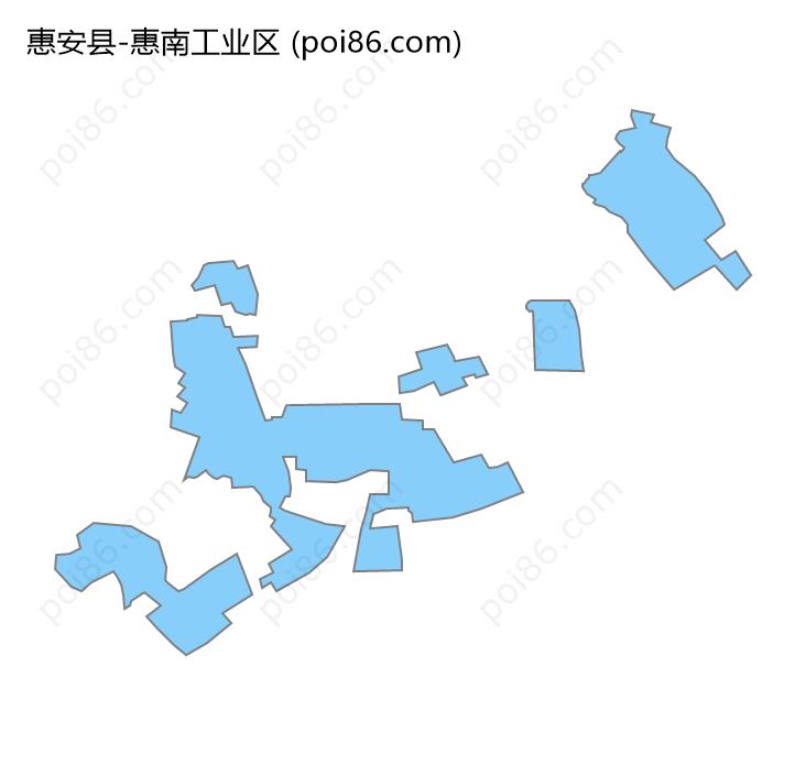 惠南工业区边界地图
