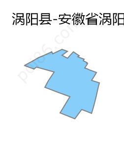 安徽省涡阳工业园区边界地图