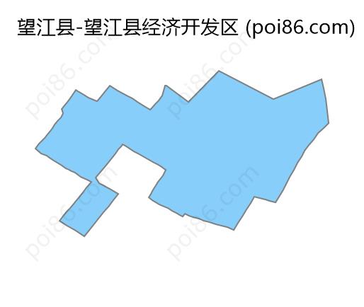 望江县经济开发区边界地图