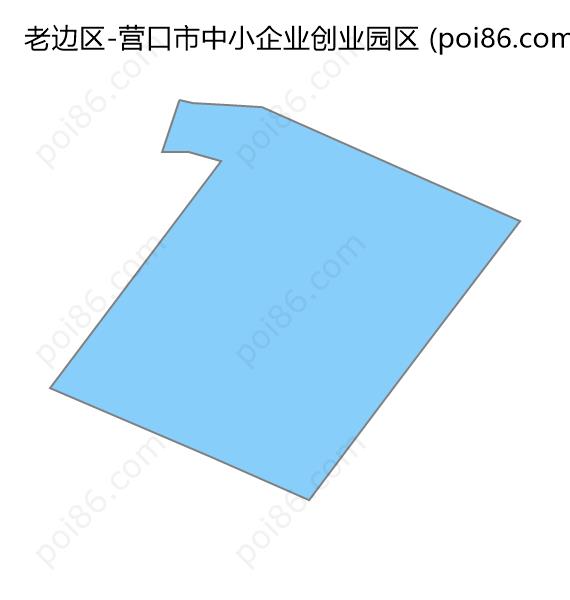 营口市中小企业创业园区边界地图