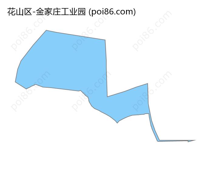 金家庄工业园边界地图