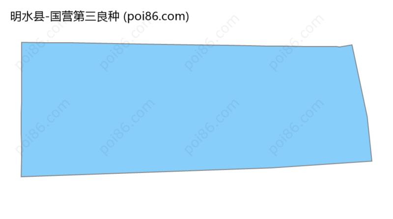 国营第三良种边界地图