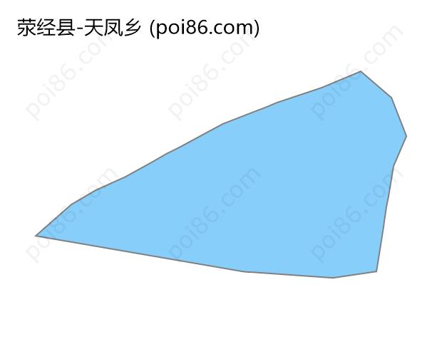 天凤乡边界地图