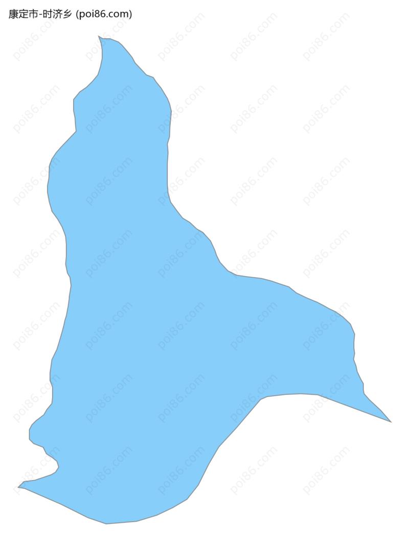 时济乡边界地图