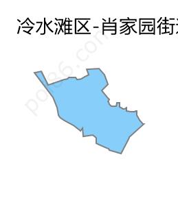 肖家园街道边界地图