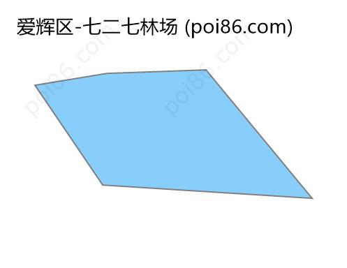 七二七林场边界地图