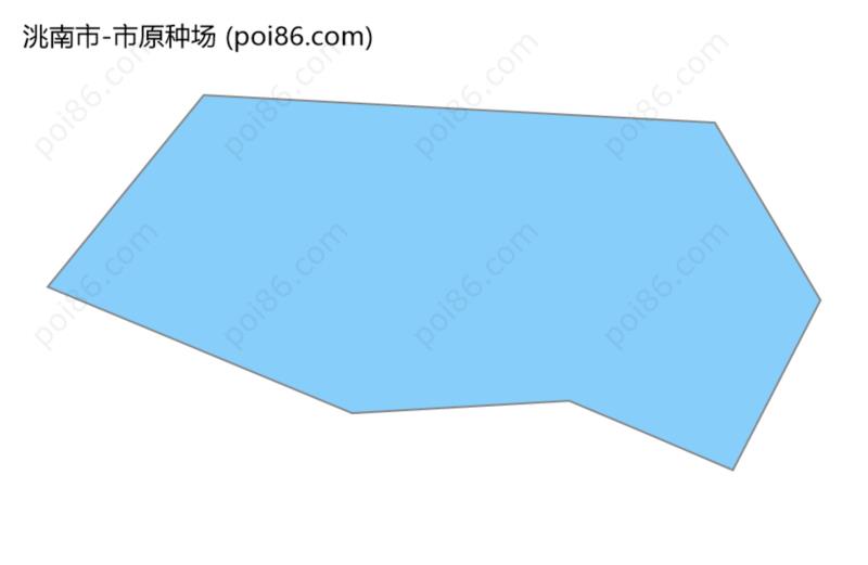 市原种场边界地图