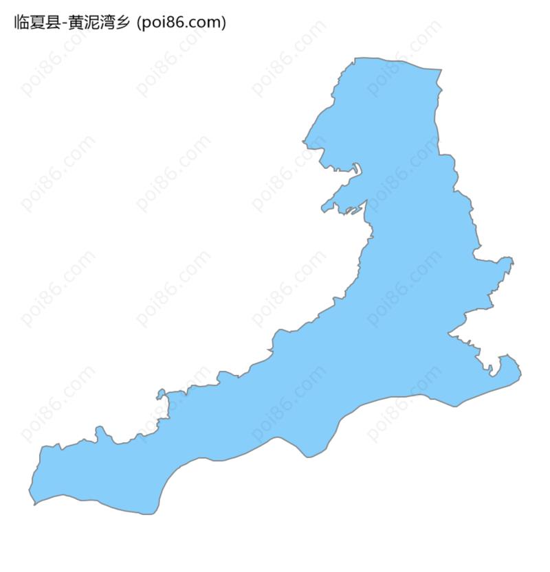 黄泥湾乡边界地图