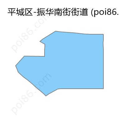 振华南街街道边界地图