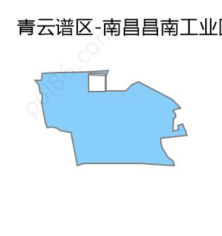 南昌昌南工业园边界地图