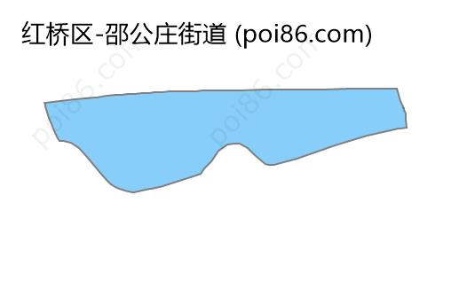 邵公庄街道边界地图