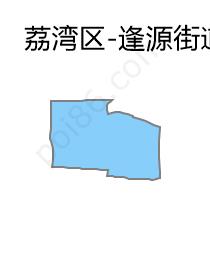 逢源街道边界地图