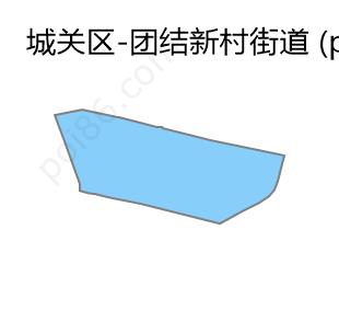 团结新村街道边界地图