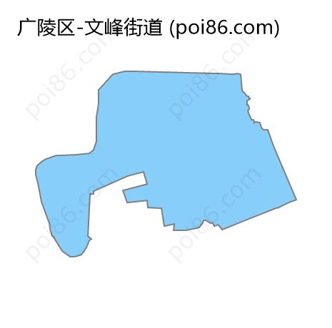 文峰街道边界地图