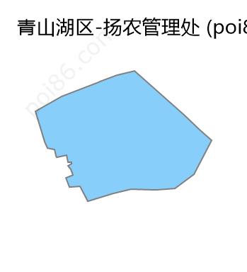 扬农管理处边界地图