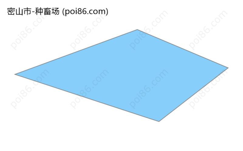 种畜场边界地图