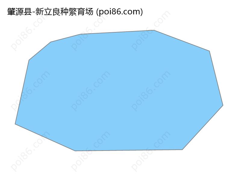 新立良种繁育场边界地图