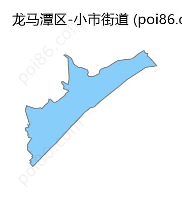 小市街道边界地图