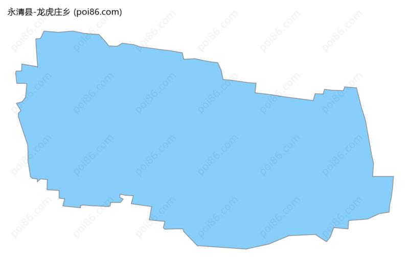 龙虎庄乡边界地图