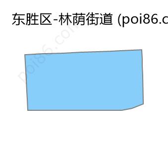林荫街道边界地图