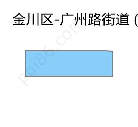 广州路街道边界地图