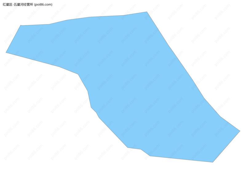五星河经营所边界地图