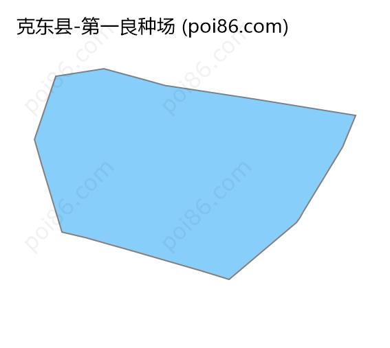 第一良种场边界地图