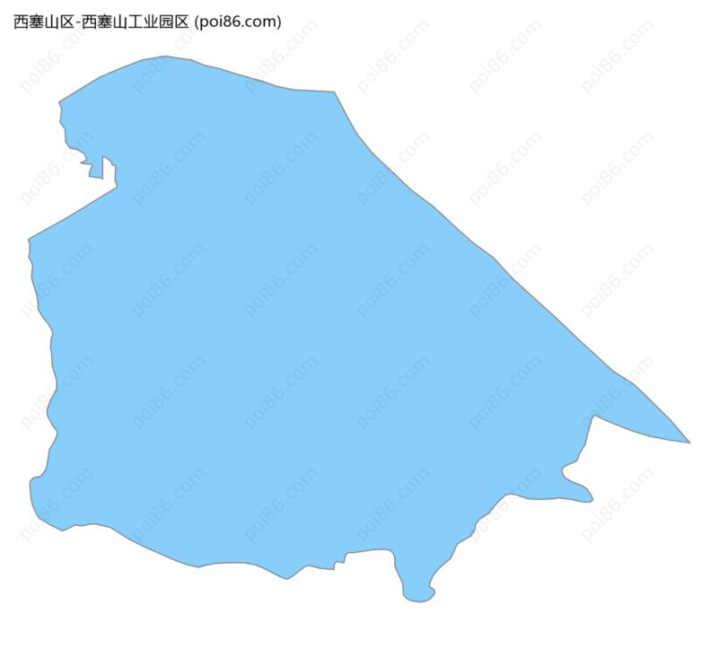 西塞山工业园区边界地图