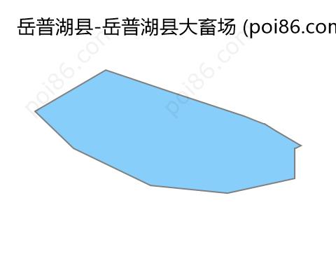 岳普湖县大畜场边界地图