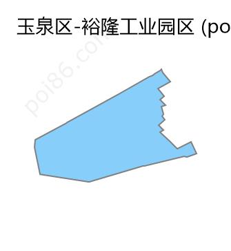 裕隆工业园区边界地图