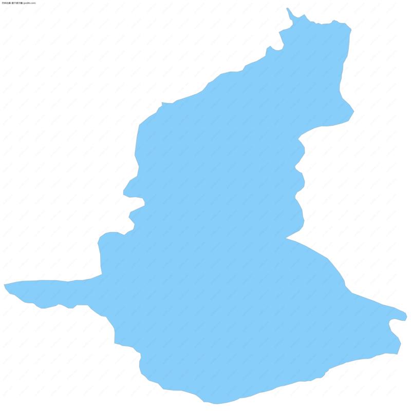 查干诺尔镇边界地图