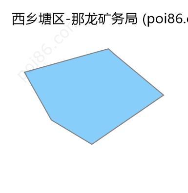 那龙矿务局边界地图