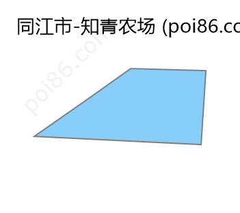 知青农场边界地图