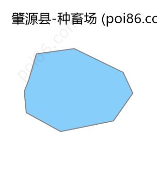 种畜场边界地图