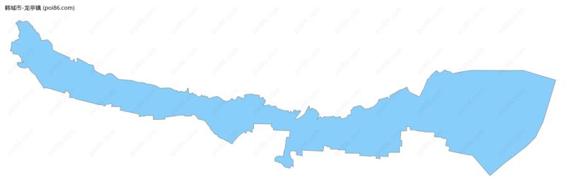 龙亭镇边界地图
