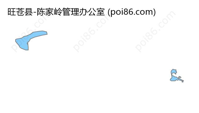 陈家岭管理办公室边界地图