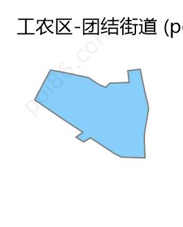 团结街道边界地图